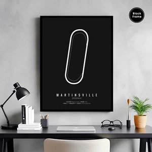 Martinsville Speedway, Nascar Racetrack, Nascar Wall Art, Racetrack Wall Art - Picture 1 of 10