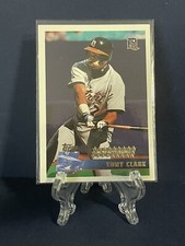 Tony Clark 1996 Topps Baseball Card # 337 Detroit Tigers