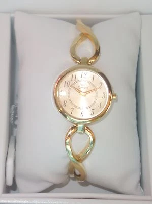 Reloj Yonger and Bresson redondo dorado IP acero esfera dorada DMP 1507/05 nuevo Foto 1 de 4