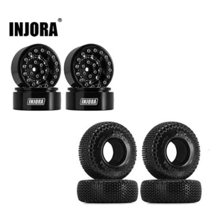 Ruedas y neumáticos INJORA 1.3 Beadlock para 1/24 1/18 TRX4M SCX24 AX24 FCX24 FCX18 - Imagen 1 de 15