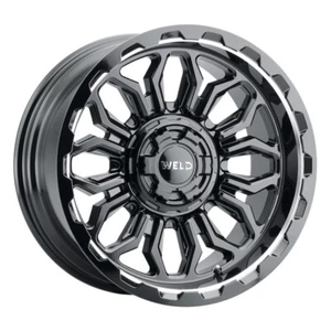 Weld W13909098500 Flare 20x9 6x135/6x139.7 Gloss Black Milled 0mm Offset - Picture 1 of 3