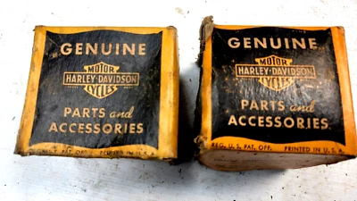 Nuevo de Lote Antiguo 1929-1973 .010 OS Pistón DL RL WL WLA G Harley Anillos Servicar 45 Motor B128 Foto 1 de 4