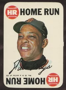 1968 Topps Spiel # 8 Willie Mays - Bild 1 von 2