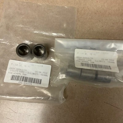 LOT OF (5) 21/32” ID, Drill Bushings Headless PRESS FIT, 1 & 1-1/2” LONG NOS NEW Foto 1 de 3