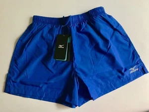 New Mizuno Women's Track Shorts, Royal Blue, Small - Picture 1 of 5
