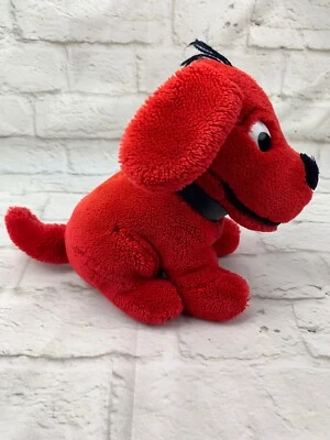 "Clifford el Gran Perro Rojo De Colección 1993 Dakin 9"" Peluche TV Personaje de Dibujos Animados Cachorro" Foto 1 de 4