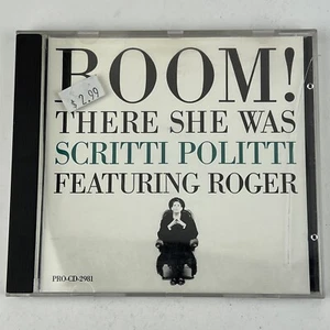 RARE 1988 PROMO CD - Scritti Politti Featuring Roger – Boom! There She Was - Picture 1 of 4