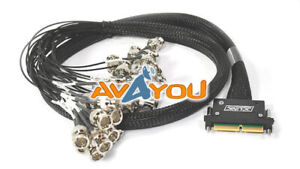 Evertz Xlink-BHP-1 to BNC 32 Audio AES Break Out Cable MMX EQX Routers - VIPX