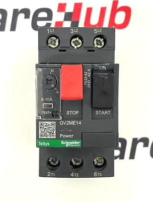 SCHNEIDER ELECTRIC GV2ME14 Motor Circuit Breaker 6-10A - Image 1 of 4