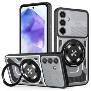 Shockproof Hybrid Case For Samsung S25 Ultra S24 S23 A05 A36 Ring Holder Cover - Picture 1 of 20