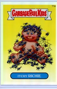2013 Topps Garbage Pail Kids cromo OS1 ITCHY REQUIRE TARJETA REFRACTOR 11A - Imagen 1 de 1