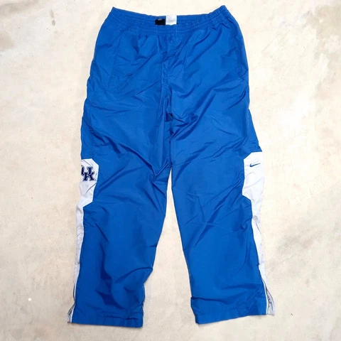 Vintage Nike Kentucky Wildcats Warmup Windbreaker Track Pants - Men's Size Large Cover