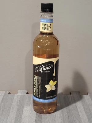 ⭐⭐⭐⭐⭐ DaVinci Gourmet Sin Azúcar Clásico Café Vainilla Té Jarabe 25.4oz Foto 1 de 4