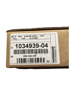 New Heidenhain Encoder SN 636 406 465 ID 1034939-04 W/ USED 440MM RAIL LF 183 C - Picture 1 of 2