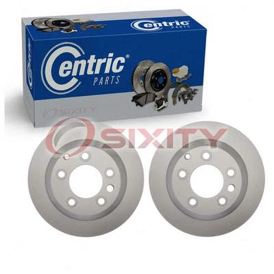 2 rotores de freno de disco traseros Centric GCX para neumático de freno Audi Q7 2007-2015 dx Foto 1 de 4