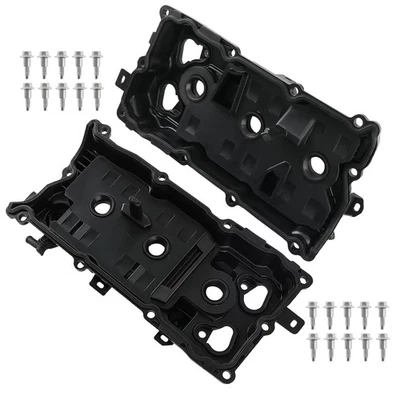 2x Valve Covers Set w/ Gasket for Nissan Maxima 2009-2020 Murano 3.5L 132649N00B - Изображение 1 из 4