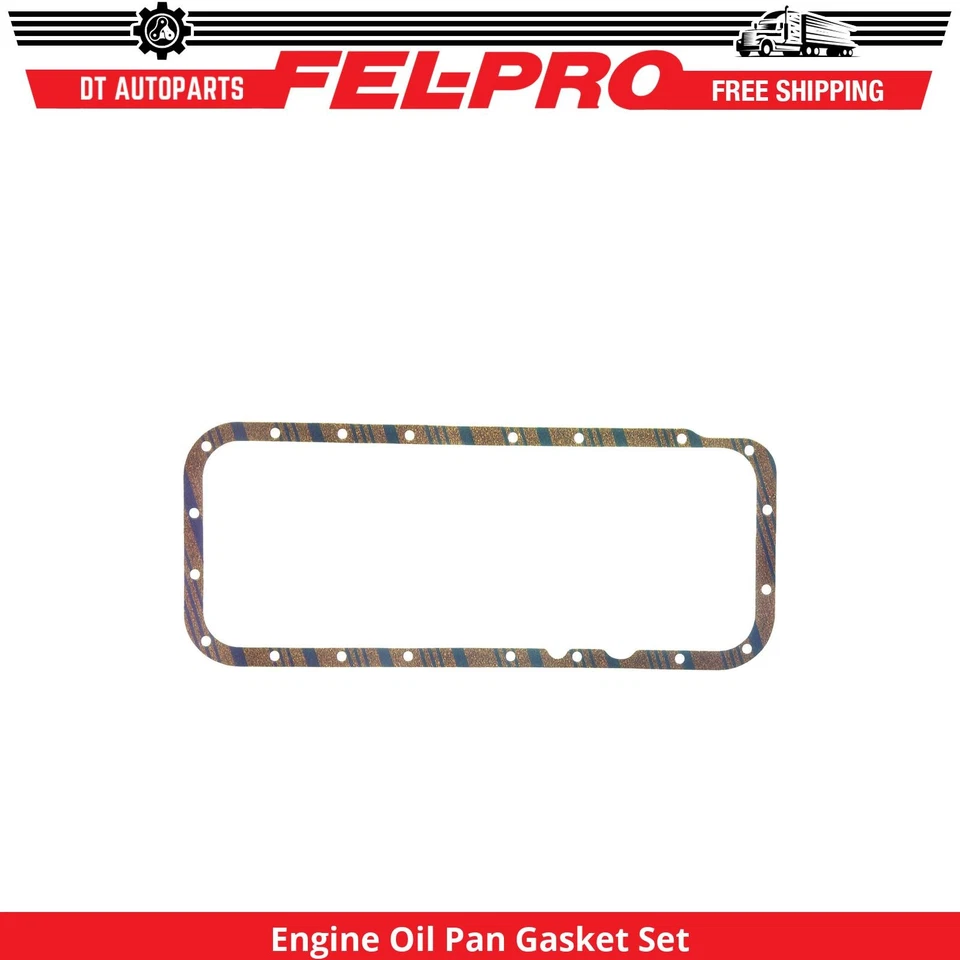 Juego de juntas de cárter de aceite para motor Plymouth Fury 1958-1978 Fel-Pro 1959 1960 1961 Foto 1 de 1