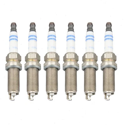 6 bujías de iridio dobles Bosch para Infiniti QX70 2014-2017 3,7 L V6 xz Foto 1 de 4