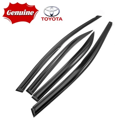 Genuine Toyota  Window Visors Corolla 2009-2013 Wind Sun Vent Deflector - Изображение 1 из 4
