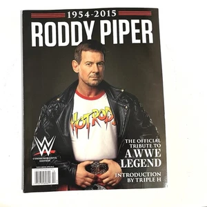 Revista WWE 2015 ROWDY RODDY PIPER Tribute Legend WWF Portland WCW 98 páginas - Imagen 1 de 4