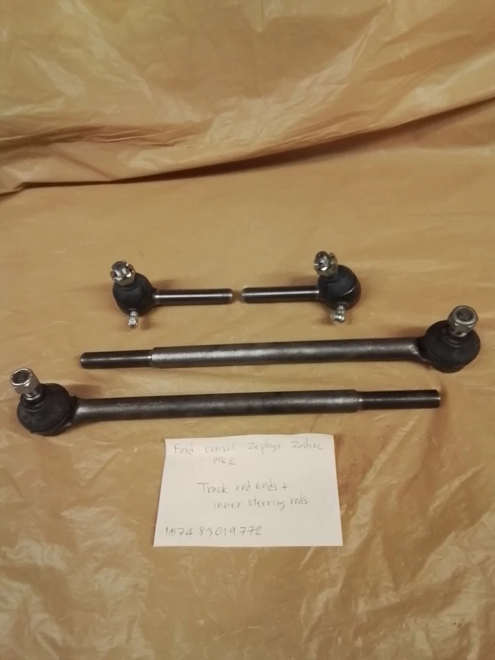 FORD CONSUL ZEPHYR ZODIAC MK2 1956-59 EXTREMOS DE VARILLA DE VÍA EXTERIOR + BARRAS DE DIRECCIÓN INTERIORES Foto 1 de 1