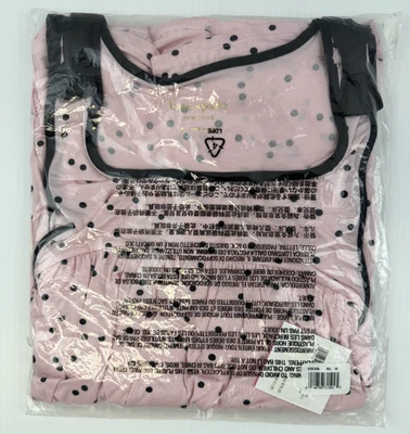 Kate Spade Нью-Йорк женщин 2шт пижамы комплект в горошек розовый черный размер M новый с Ярлыками! - Изображение 1 из 4