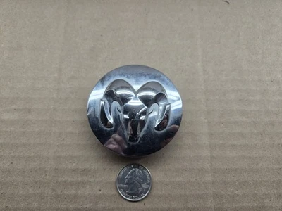 Dodge OEM 2004-2013 Dakota Durango Journey Ram 1500 Chrome Center Cap 52013982AA - Image 1 of 3