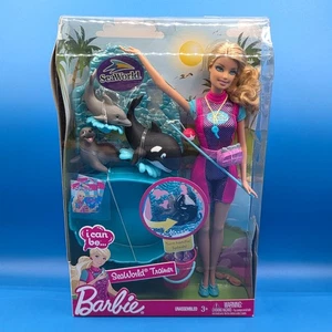 Barbie I Can Be SeaWorld Trainer Bambola Play Set 2010 Mattel N4886 - Foto 1 di 10