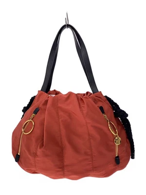 Bolsa de mão SEE BY CHLOE náilon vermelha - Imagem 1 de 4