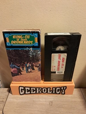 KUNG-FU OF EIGHT 8 DRUNKARDS VHS (1986 BFV Home Video) TANG FEI MENG SING CHEN - Image 1 of 4