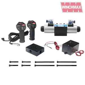 WINCHMAX CETOP5/NG10 Solenoid Valve, Manifold subplate and Remote Control - Picture 1 of 6