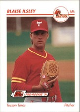 1991 Line Drive AAA #613 Blaise Ilsley 