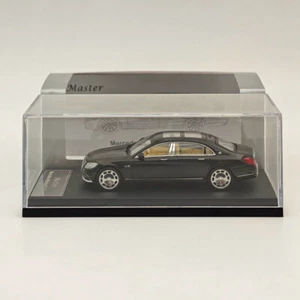 1:64 Master Mercedes Benz Maybach S680 Diecast Toys Models Car Collection Black - Picture 1 of 7