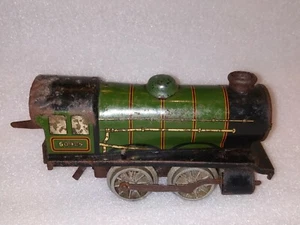 VINTAGE OLD WINDING HORNBY ENGLAND MADE STEAM TRAIN ENGINE TOY # - Picture 1 of 8