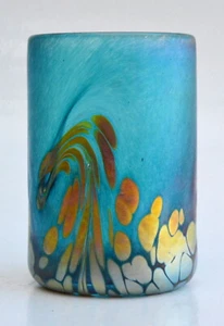 Diseño de vidrio driking Luster Aqua Marine. Vidrio soplado - Imagen 1 de 4