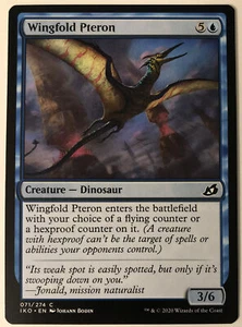 MTG Wingfold Pteron Ikoria: Lair of Behemoths 071/274 Regular Common - Picture 1 of 1