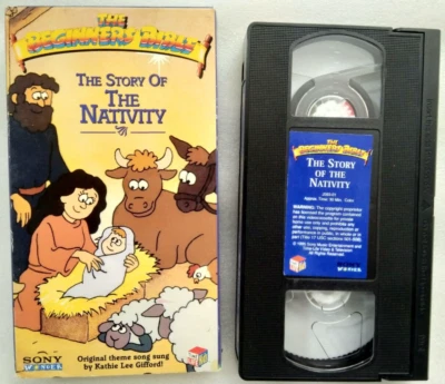 Beginners Bible Story of The Nativity (VHS, 1995, Sony Wonder / Time Life Kids) - Image 1 of 4