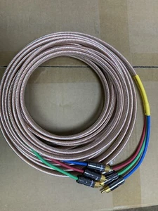Nordost Silver Screen HD Component Video Cable RCA to RCA 26 Feet Excellent - Picture 1 of 11