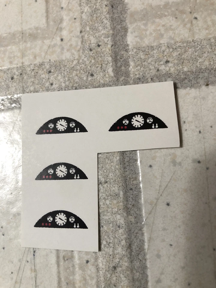 COX THIMBLE DROME GAS POWERED RYAN ST-3 REPRO. REPLACEMENT DASHBOARD STICKERS - Image 1 of 1