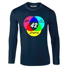 Answer is 42 Men's Long Sleeve T-Shirt Science Physics Hitchhikers Guide Galaxy