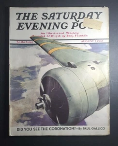 SATURDAY EVENING POST AUGUST 7 1937 COMPLETE MAGAZINE - Picture 1 of 13