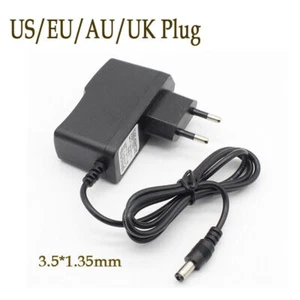 AC zu DC 5V 2A 3,5mm x 1,35mm Netzteil Konverter Adapter UK EU AU US-Stecker - Bild 1 von 4