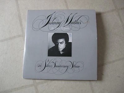 JOHNNY MATHIS 1981 "First 25 Years:Silver" ORGNL US 20-SONG G/F 2LP SET MINTY - Image 1 of 2