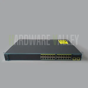 CISCO WS-C2960-24TT-L Catalyst 2960 24 10/100 + 2 1000BT LAN Base Image - Picture 1 of 5