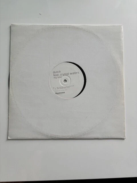 Dutch feat. Crystal Waters, My Time, 12" Vinyl Illustrious Records RARE DJ PROMO - Bild 1 von 1