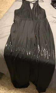 Be Be Wide Leg Back Detail Jumpsuit Black Sz Large New With Tags 139.00 - Picture 1 of 7