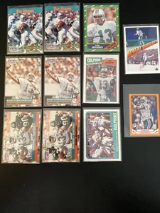 Dan Marino Lot 9 Cards 2 Collect A Books - Picture 1 of 6