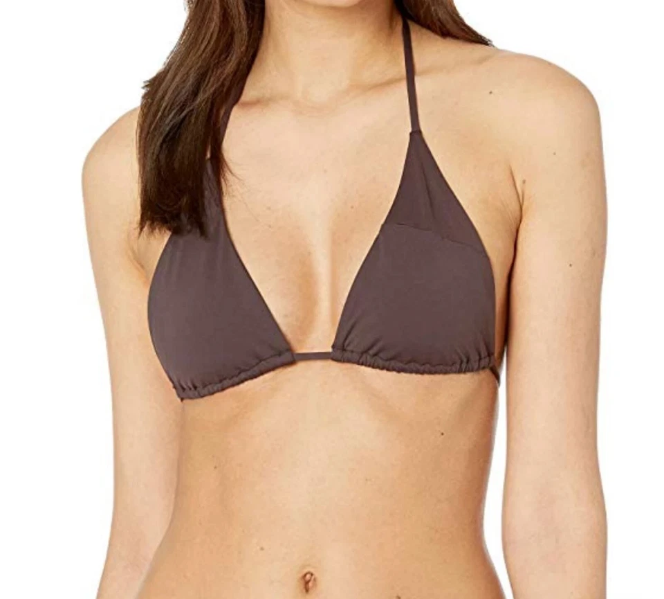 Top triangular sin costuras Volcom Simply para mujer talla S L108609 Foto 1 de 3