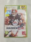 Madden NFL 12 (Microsoft Xbox 360, 2011) With Manual 
