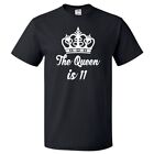 11th Birthday Gift For 11 Year Old Queen Is 11 T Shirt